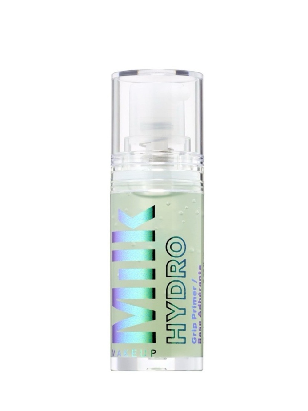 New Milk Makeup Hydro Grip Primer in a 4mL Travel Size Bottle
